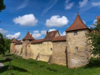 Südliche Stadtmauer mit Türmen - Weißenburg